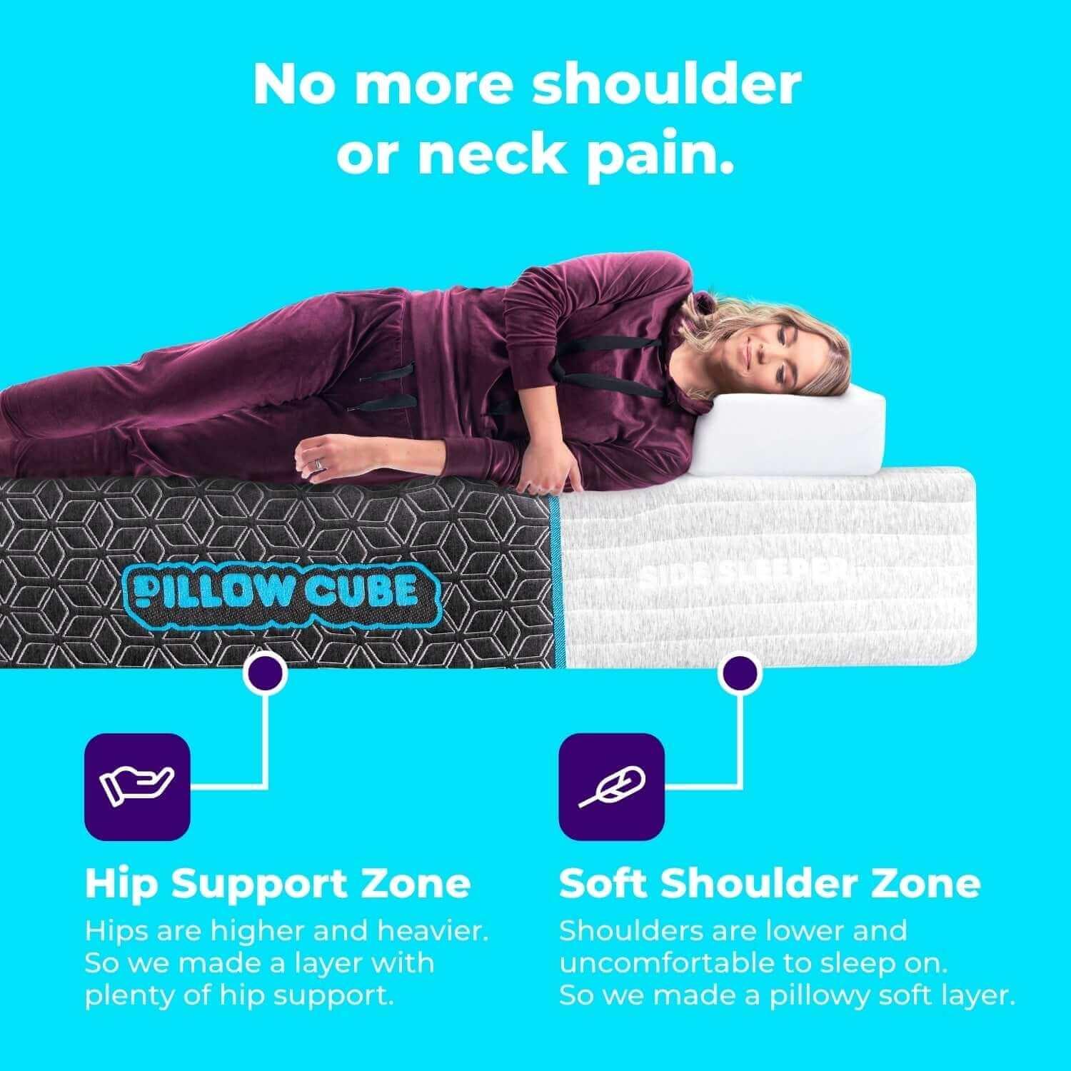 Premium Soft Hip Support Pillow  Memory Foam Hip Support Pillow